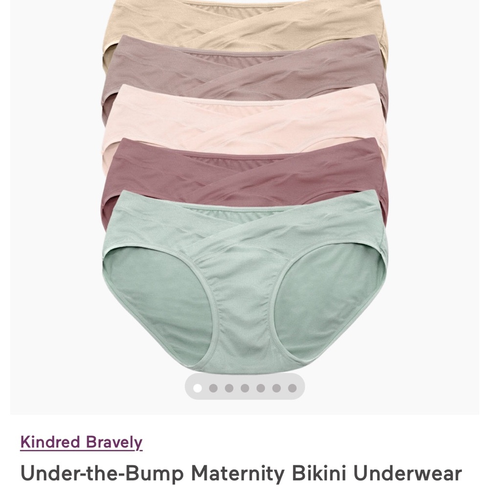 Kindred Bravely, new package of 5. XL maternity underwear
Maternity